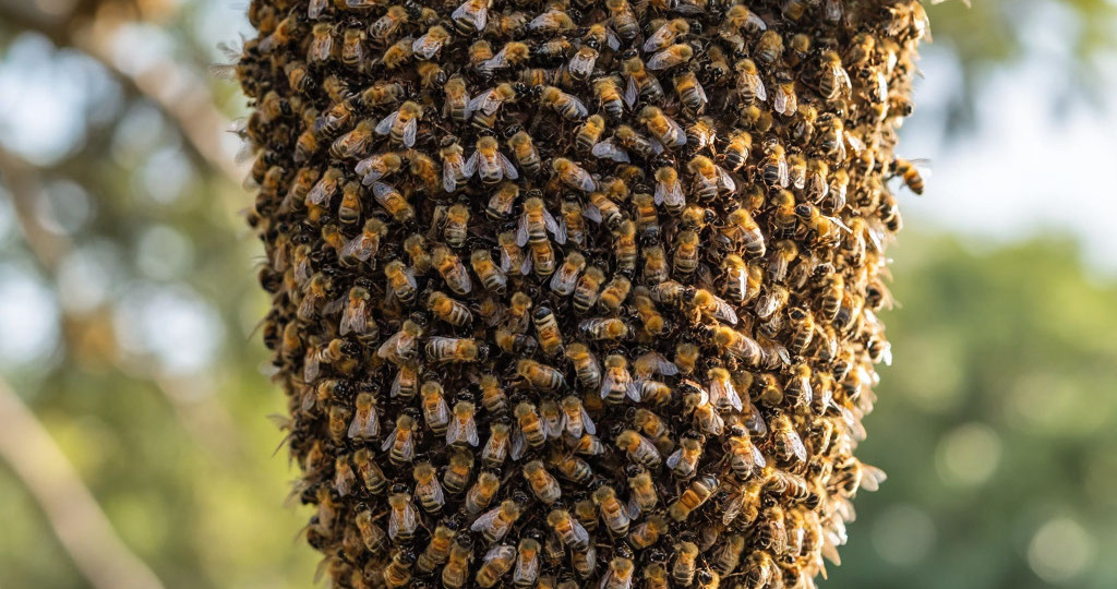 Как снять пчелиный рой с дерева: пошаговое руководство для начинающих пчеловодов