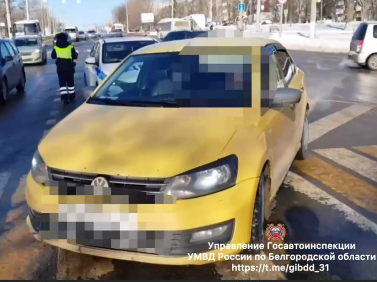     Водитель «Фольксваген» сбил двух женщин в Белгороде, фото: скриншот видео со страницы t.me/gibdd_31