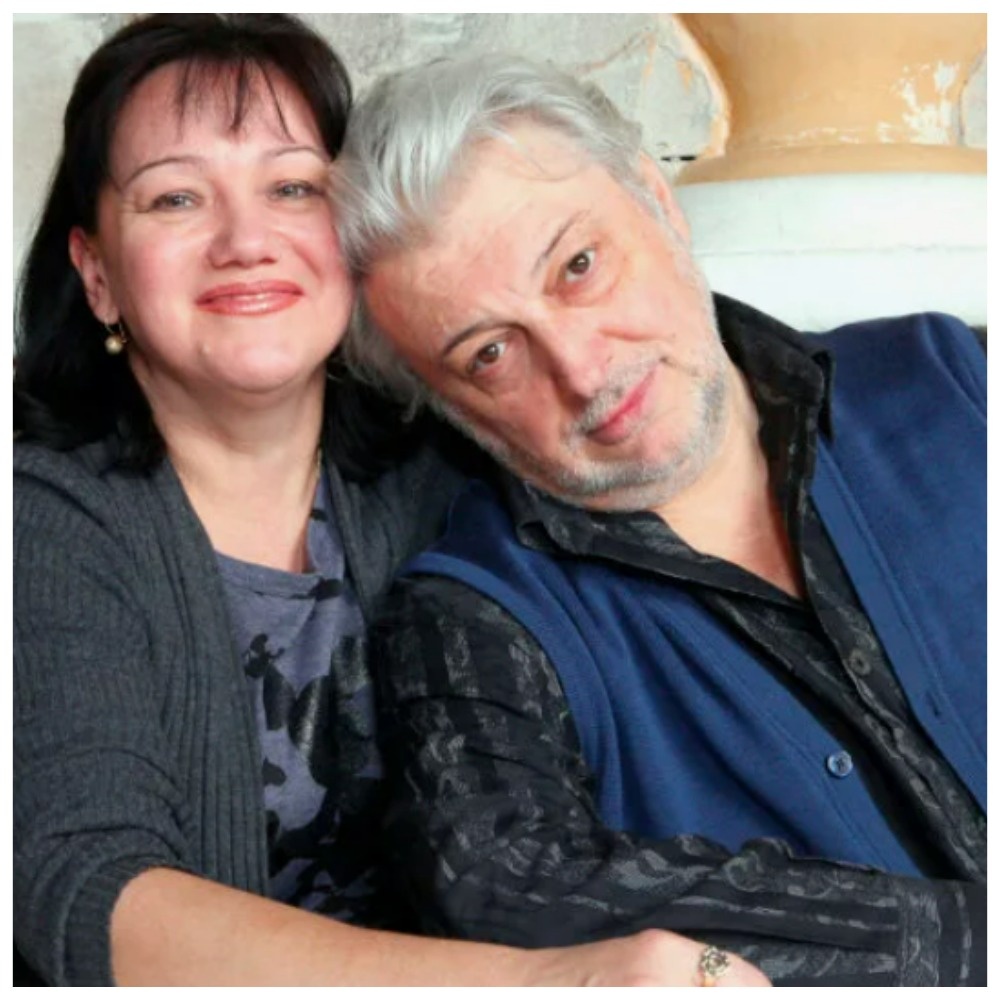 Вячеслав с второй женой Ириной