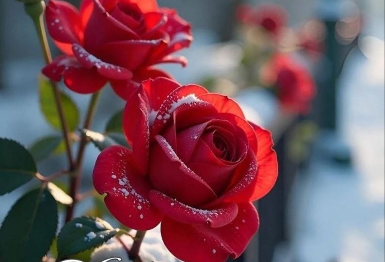 Розы- "особенные"