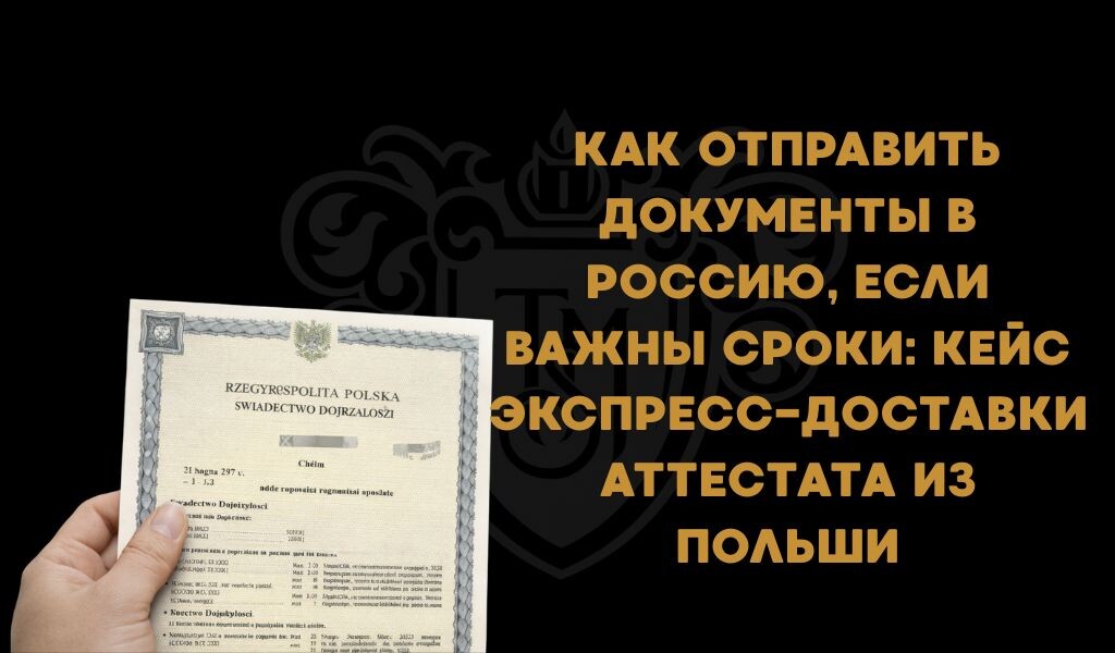 Международная экспресс-доставка документов