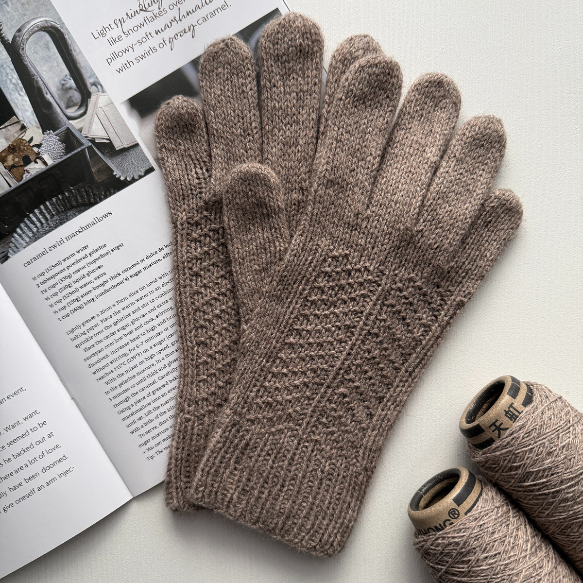 Перчатки "Баухаус" - больше описаний на сайте by-annike.ru