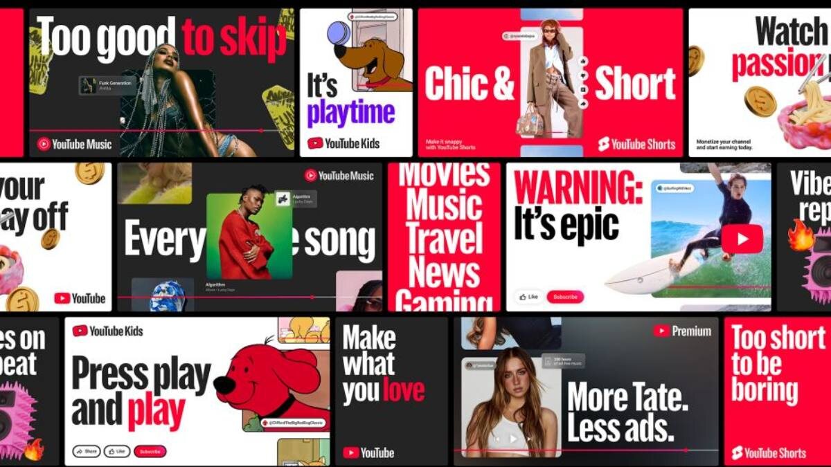 1. Редизайн YouTube в честь 20-летия платформы