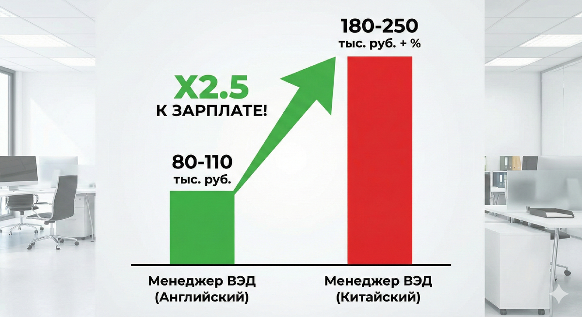 Сравним две вакансии для менеджера по закупкам (ВЭД).
