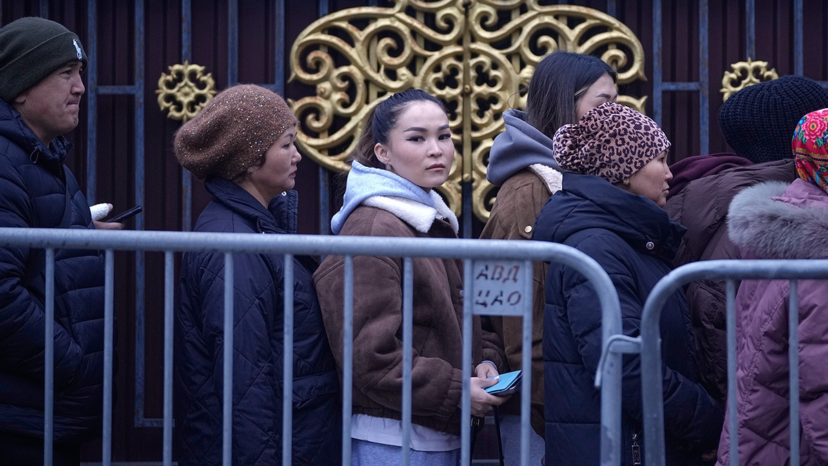   Pavel Bednyakov / AP