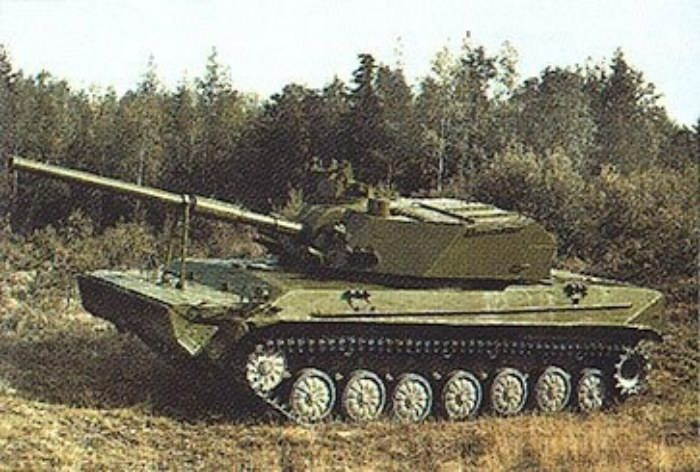 САУ, построенное в рамках ОКР «Обжимка» на шасси легкого танка Объект 934