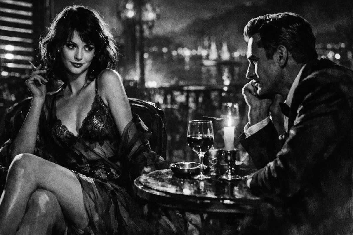 Она жеманна, заливается детским смехом и обещает самый "взрослый" секс, которого ни с кем у тебя больше не будет.
