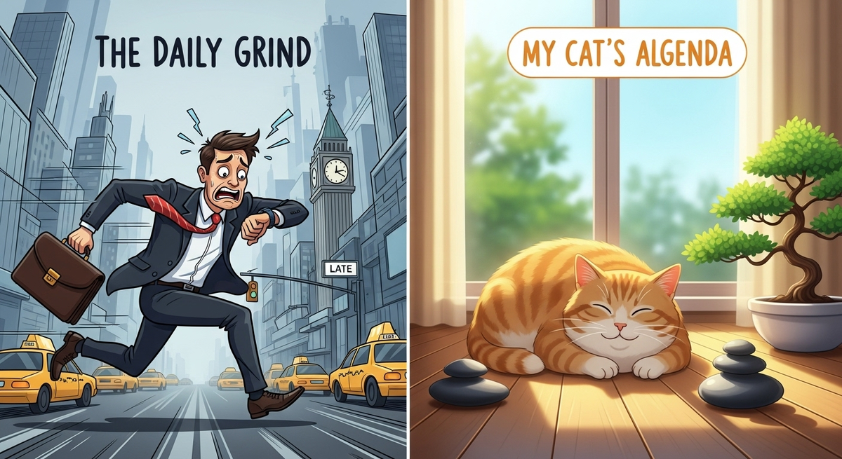 «Эволюция доказала: выживает не самый быстрый, а самый отдохнувший».