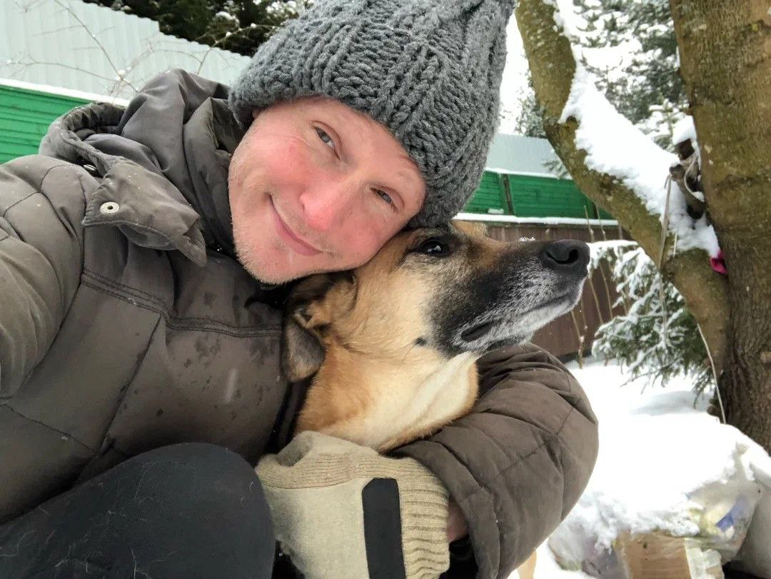 У Алексея Елистратова пять собак Фото: из архива Юрия Елистратова