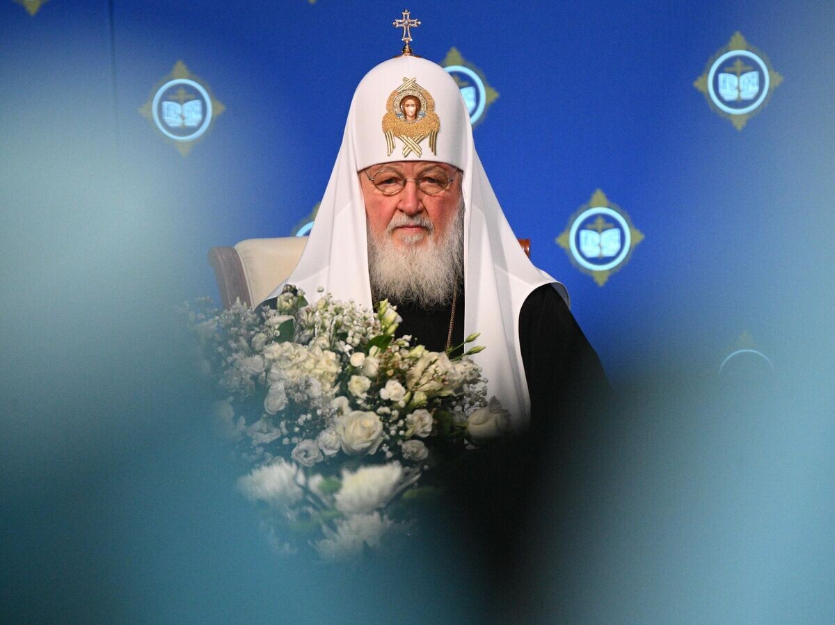    Патриарх Московский и всея Руси Кирилл на торжественном открытии XXXIV Международных Рождественских образовательных чтений в Государственном Кремлевском Дворце в Москве | © РИА Новости / Кирилл Зыков