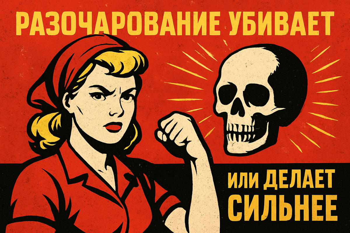 Разочарование - это не просто грусть или злость