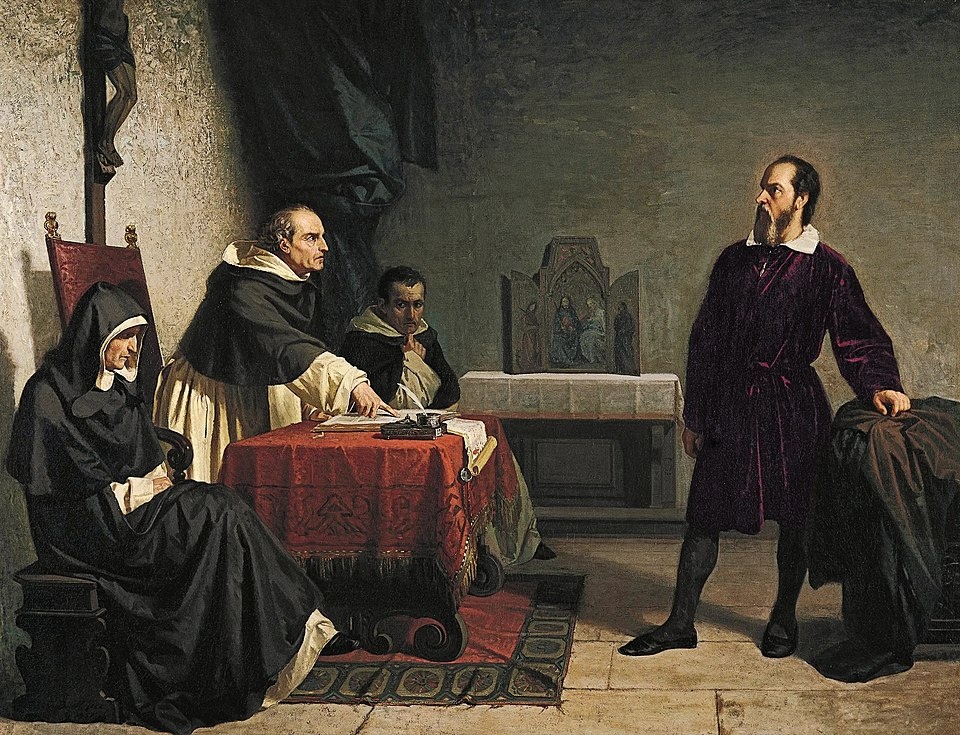 «Галилей перед судом инквизиции» (Galileo facing the Roman Inquisition) — картина Кристиано Банти, написанная в 1857 году. 