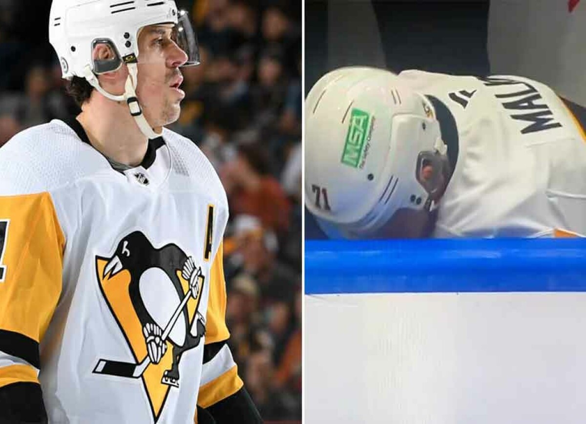     The Hockey Writers о пугающем моменте с Малкиным: встревожил болельщиков и скамейку «Пингвинз»