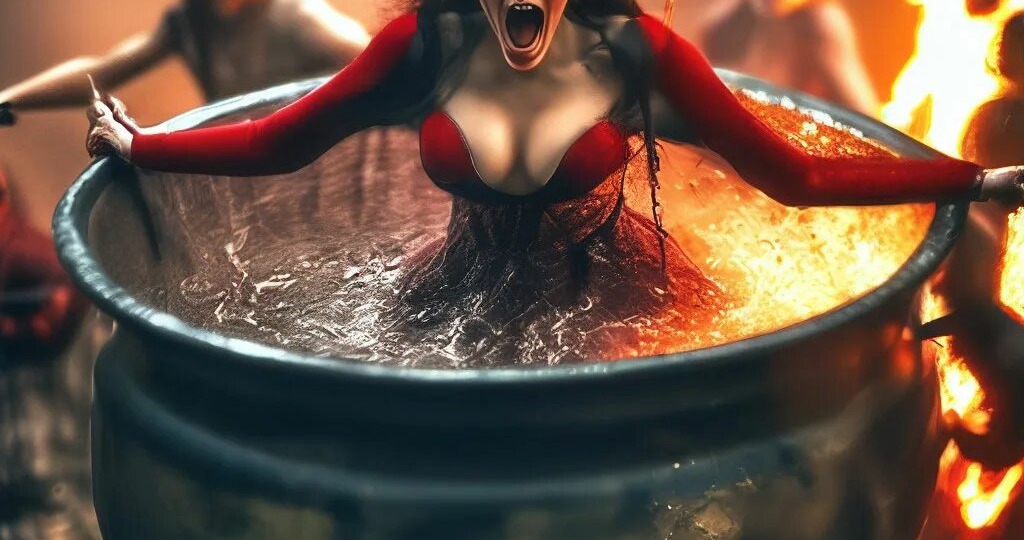 Что ждет в аду непокаявшуюся блудницу? Взгляд за грань притчи