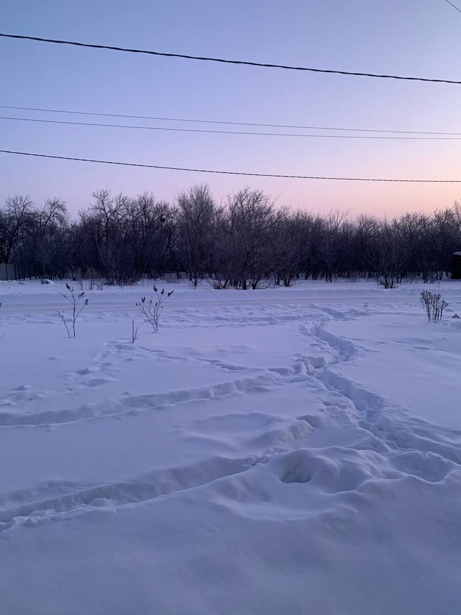 Красивый был рассвет. Наш Творец очень креативный