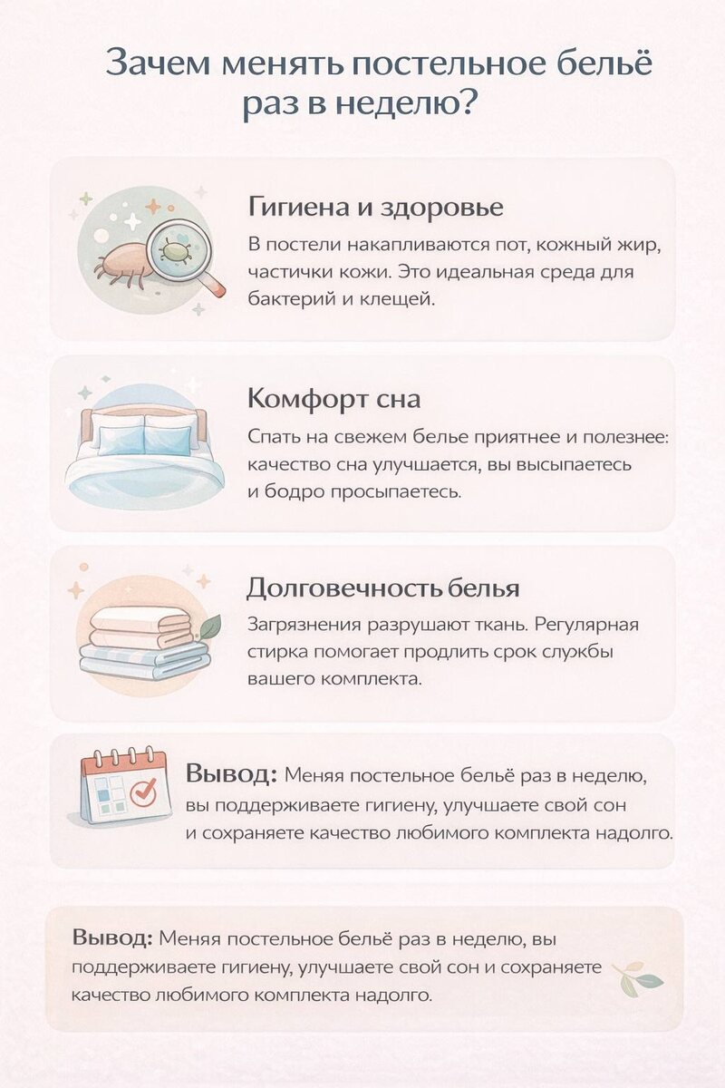 Рекомендации по стирке белья 