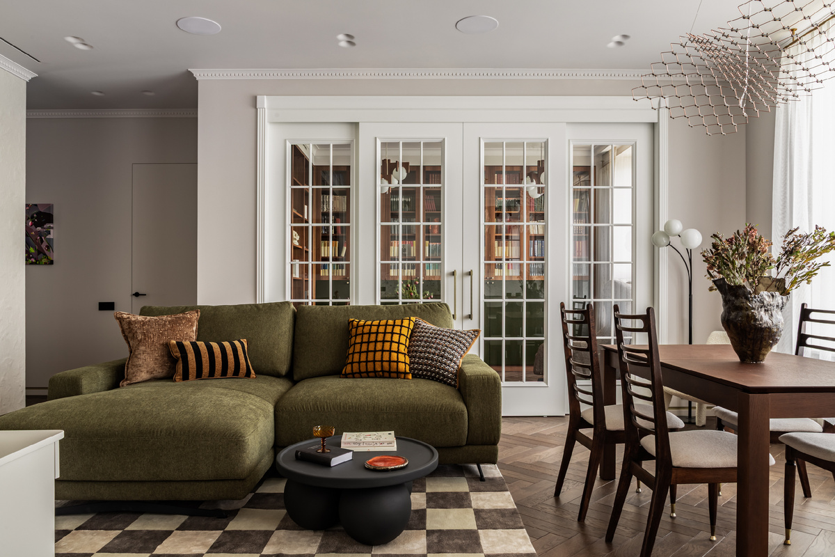 Проект дизайнера Анастасии Федоровской (студия ANFEDO). Фотограф: Женя Муравьева.