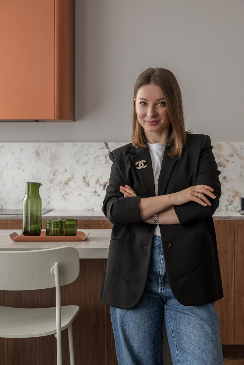 Дизайнер Анастасия Федоровская (. Фотограф: Женя Муравьева.