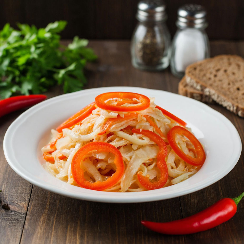 Маринованная капуста быстрого приготовления: хрустящая закуска за 3 дня 🥬