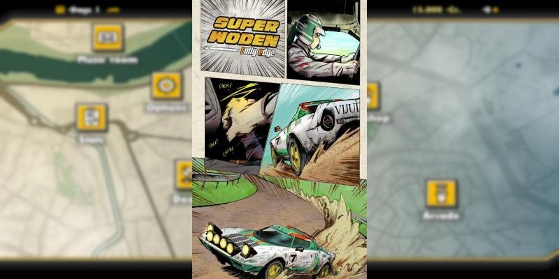    Игра Super Woden: Rally Edge