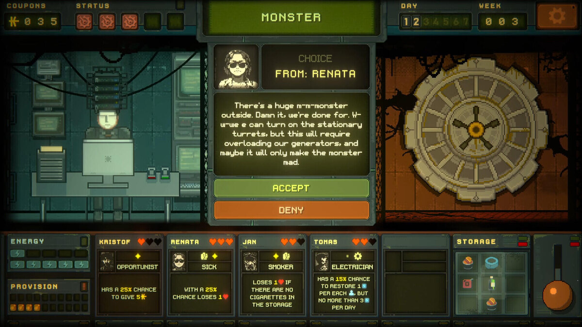    Галерея игры Underchoice