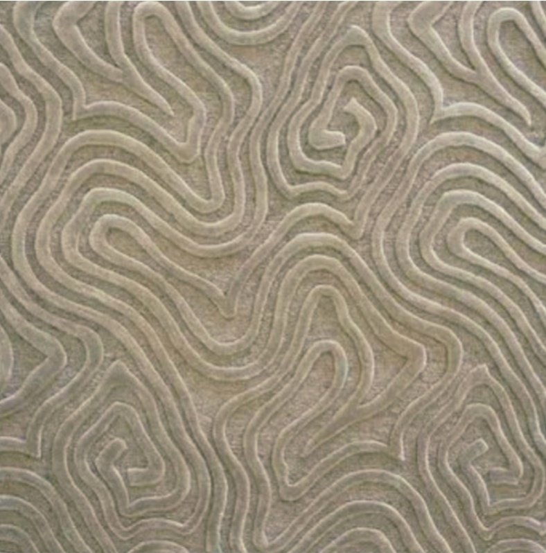 На изображении рельефный ковёр. 