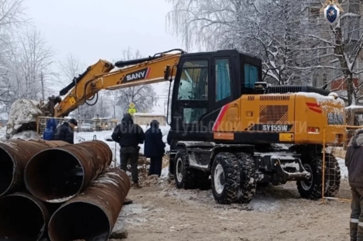    В Туле возбудили дело в связи с гибелью рабочего в траншее