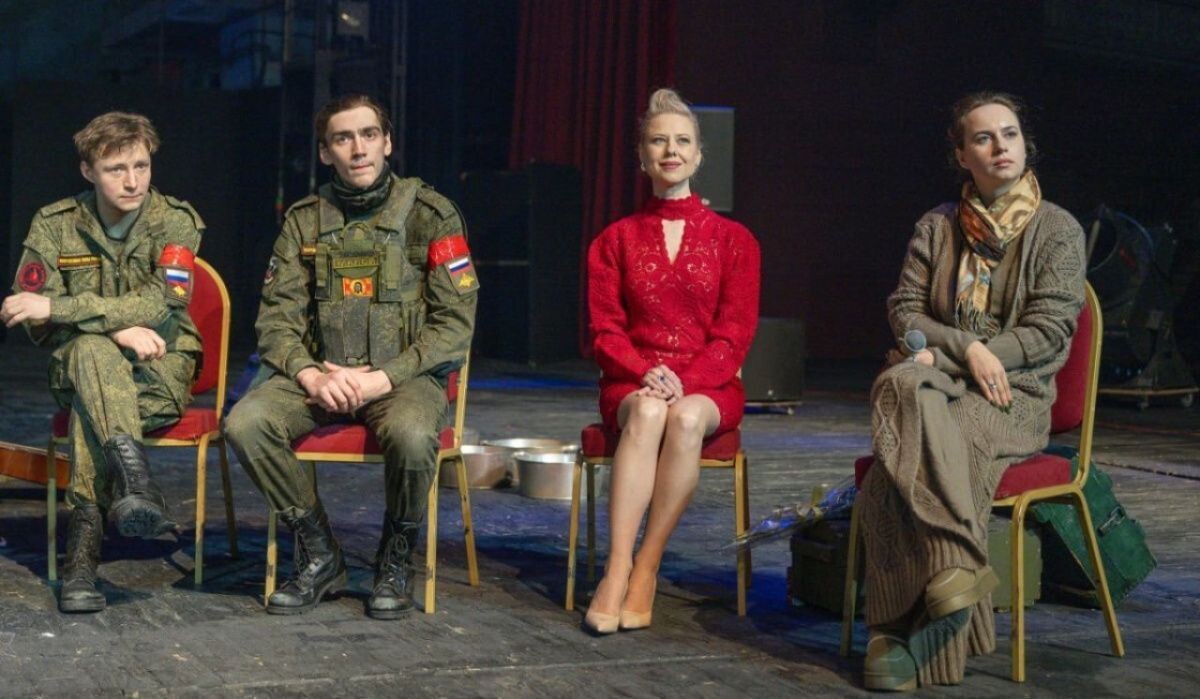     После спектакля в ЦАТРА. Источник: Пресс-служба ЦАТРА Автор фото: Яна Булаш