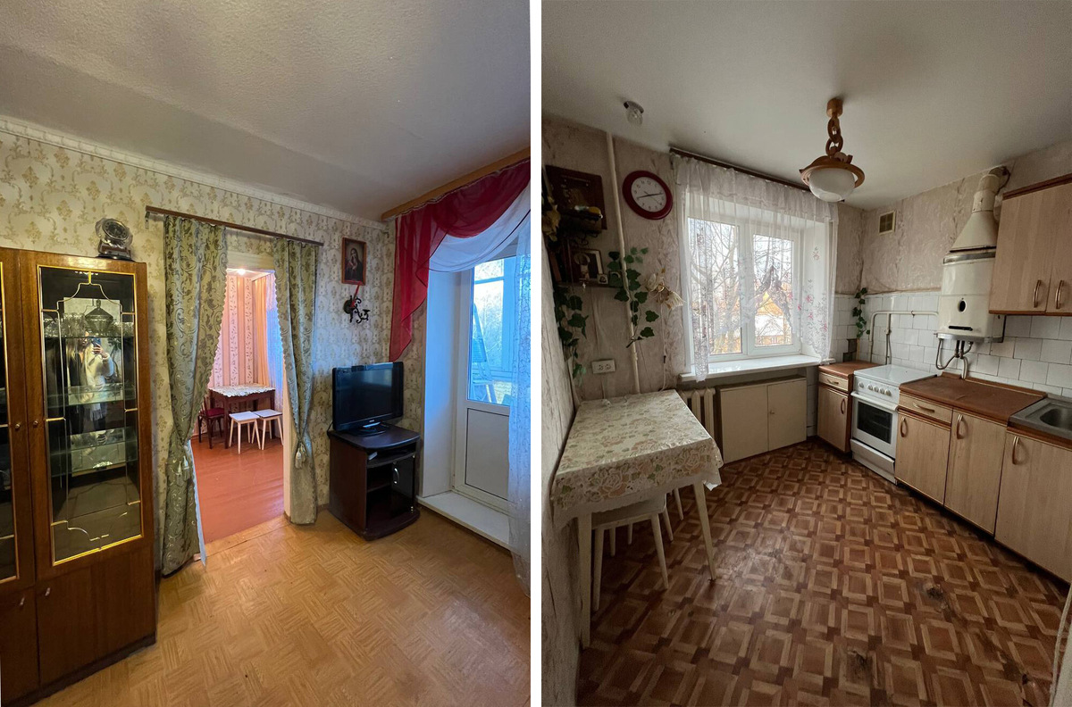 Если бы на «Википедии» была страничка с термином «бабушкин ремонт», фото этой квартиры было бы на обложке