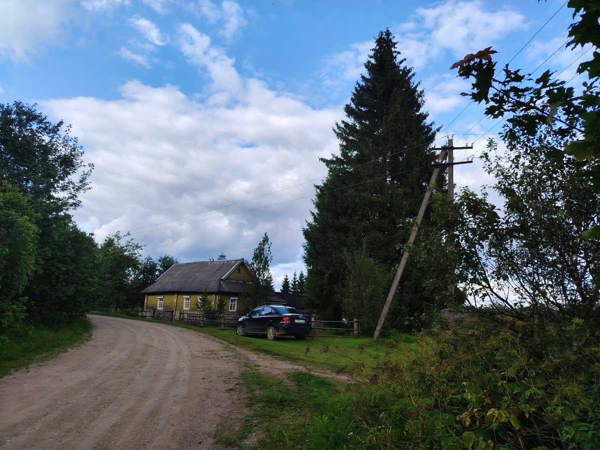 наш семейный дом в деревне, место тишины и покоя)))