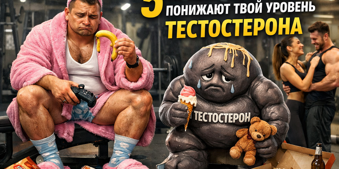 5 привычек, которые понижают твой уровень тестостерона