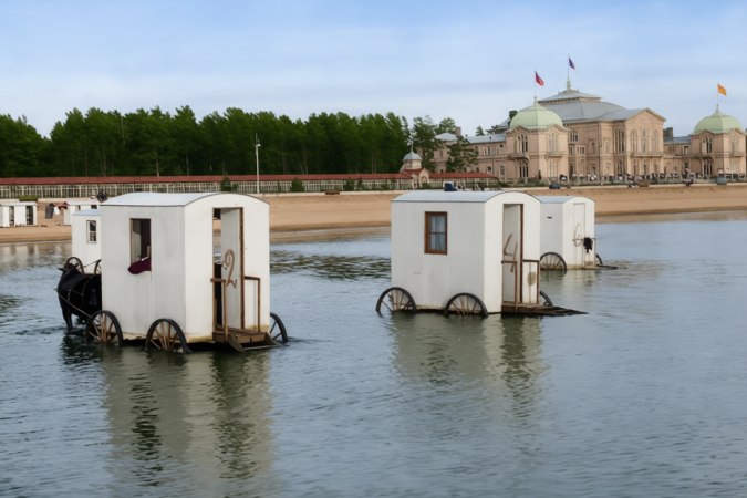 Настоящий расцвет «водной моды» пришёлся на конец XVIII — XIX века, в это время сформировалась целая культура курортного отдыха