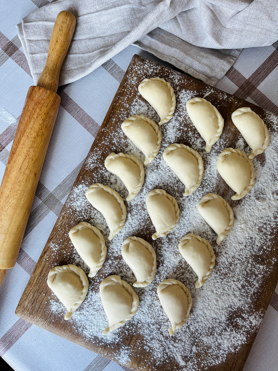 Вареники с творогом 