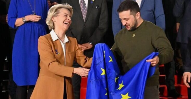    Зеленский: Украина рассчитывает присоединиться к Евросоюзу уже в следующем году