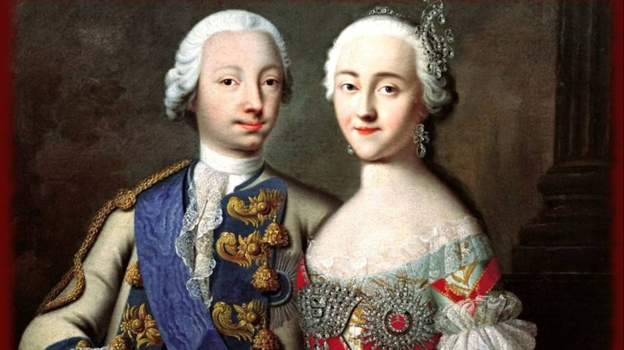 Яндекс картинки Петр 3 и Екатерина 2