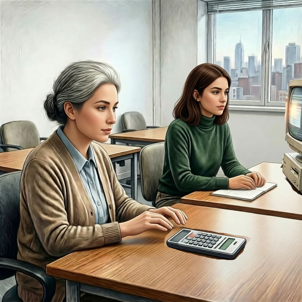 А ведь такое уже было. И не так давно. Помните- когда появились первые компьютеры? Кого сокращали в первую очередь?