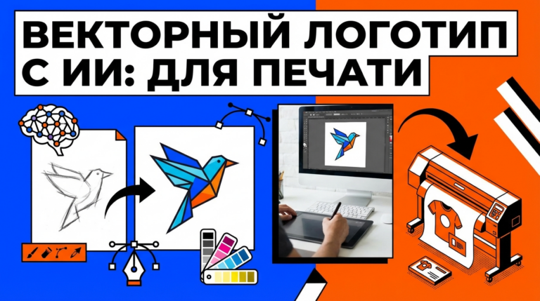    Как создать векторный логотип с помощью нейросети: готовим для печати с ИИ admin