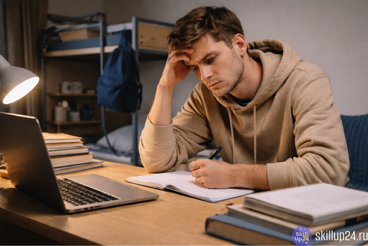 Всё чаще поднимается вопрос: должно ли общежитие быть бесплатным для студентов-бюджетников? Сегодня для многих обучающихся плата за общежитие становится серьёзной нагрузкой, особенно на фоне того, что стипендия часто не дотягивает до прожиточного минимума. В результате деньги, предназначенные для жизни и учёбы, уходят на базовые условия проживания.

В статье разбираем, как устроена система:
— почему бюджетники платят за общежитие;
— как формируется плата за общежитие в вузах;
— какие льготы студентам в России существуют на практике;
— возможно ли сделать общежитие студентам бесплатно и что для этого нужно изменить.

Материал будет полезен студентам, абитуриентам и родителям, которые хотят понимать свои права и реальные условия обучения в вузах.

Онлайн-школа SkillUp24 помогает школьникам 1–11 классов готовиться к поступлению, понимать образовательные условия и осознанно выбирать будущий путь обучения в городах:
Астрахань, Барнаул, Владимир, Владивосток, Волгоград, Воронеж, Екатеринбург, Ижевск, Иркутск, Казань, Калининград, Кемерово, Киров, Краснодар, Красноярск, Липецк, Махачкала, Москва, Набережные Челны, Нижний Новгород, Новокузнецк, Новосибирск, Омск, Оренбург, Пенза, Пермь, Ростов-на-Дону, Рязань, Самара, Санкт-Петербург, Саратов, Сочи, Томск, Тольятти, Тула, Тюмень.