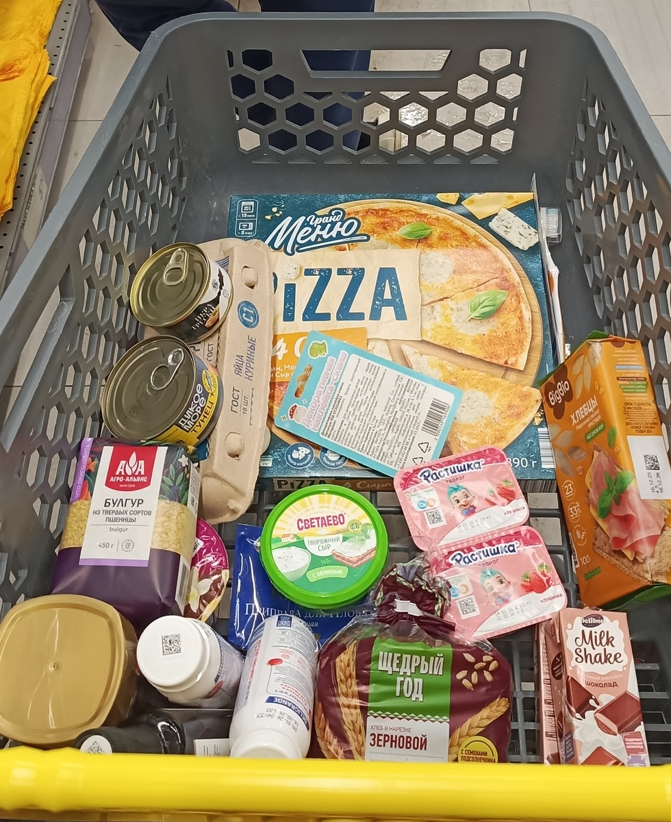 Моя продуктовая корзина.