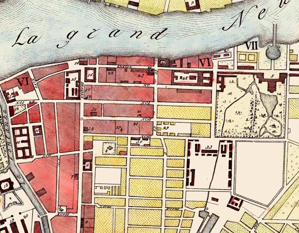 Фрагмент карты «План Петербурга 1810 года Савинкова» - ЭтоМесто - старые и
современные карты всех регионов [Электронный ресурс]. URL: http://www.etomesto.ru/mappeterburg_1810spb/
