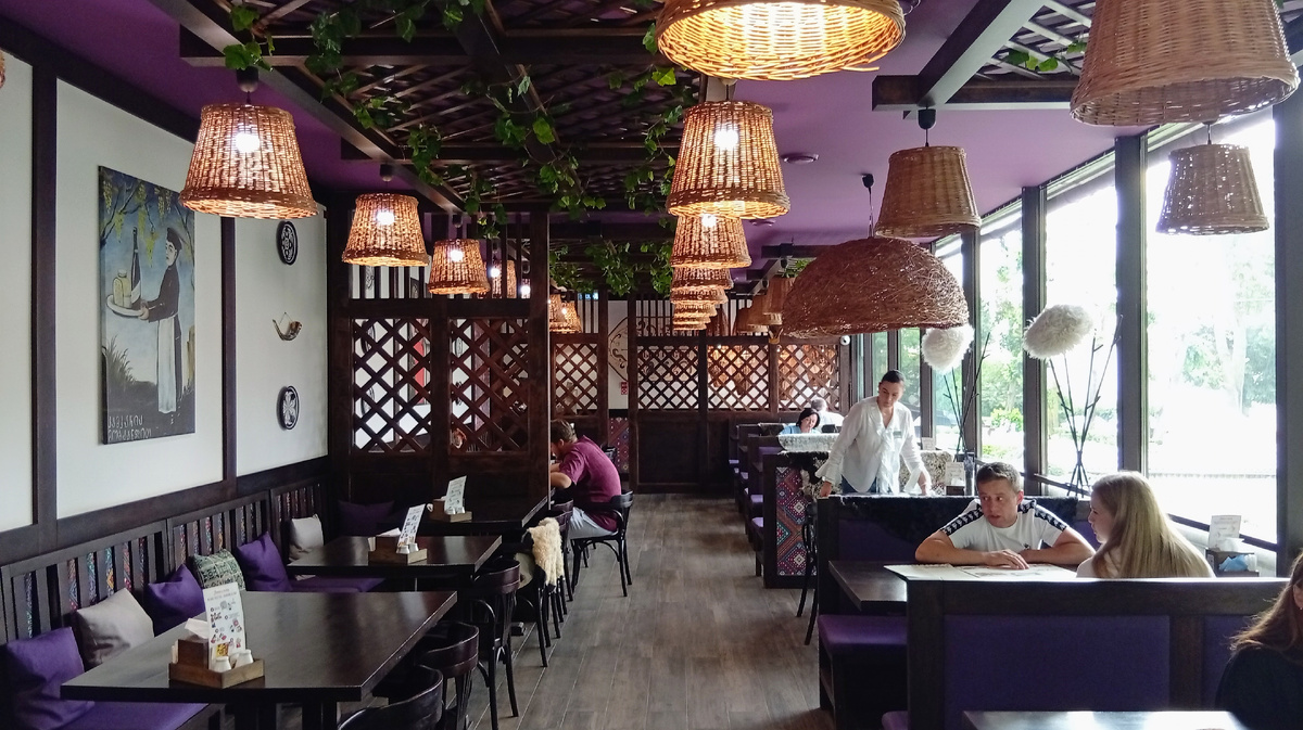 Ресторан «Хинкальная», Молодечно, ул. Притыцкого, 21. Фото из личного архива автора.