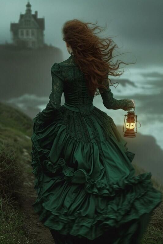 Вайб истории, которая она мне навеяла, в картинках