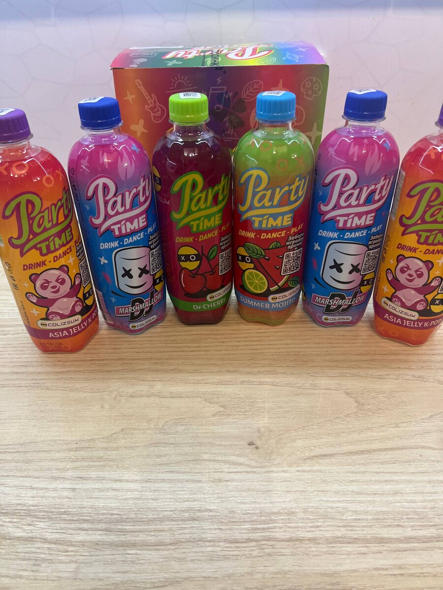 Набор лимонадов "Party time" производства компании "Липецкая росинка" . Фото из личного архива автора. 
