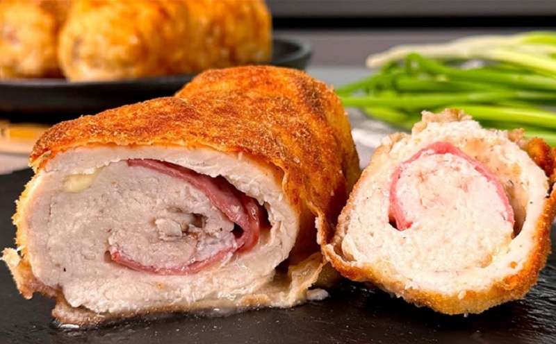 Рулетики из куриного филе с сыром и ветчиной: секреты настоящей сочности и вкуса 