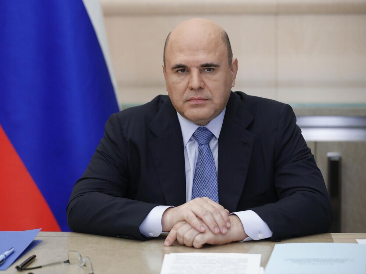    Председатель правительства РФ Михаил Мишустин проводит в режиме видеоконференции совещание с вице-премьерами РФ | © РИА Новости / Дмитрий Астахов