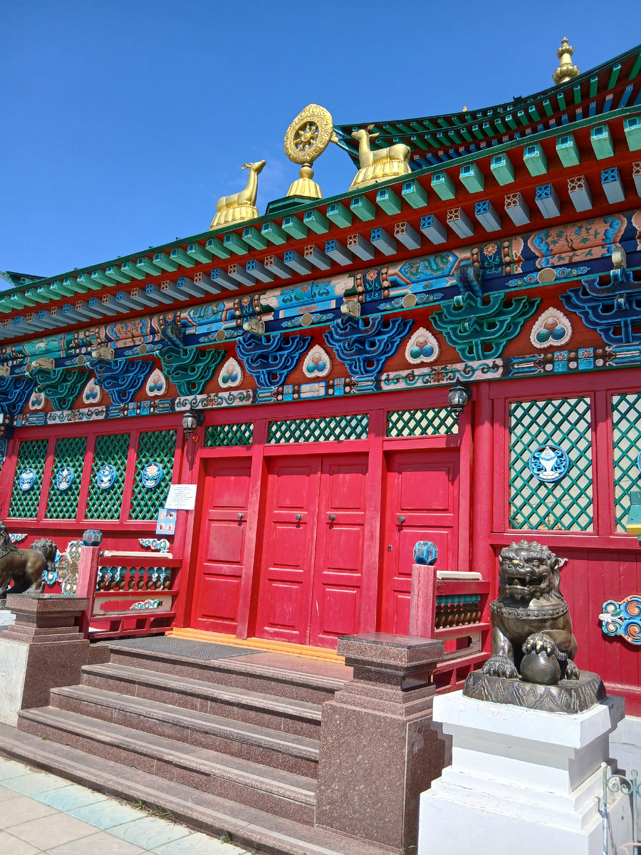 Дворец Хамбо Ламы Итигэлова. Фото из личного архива