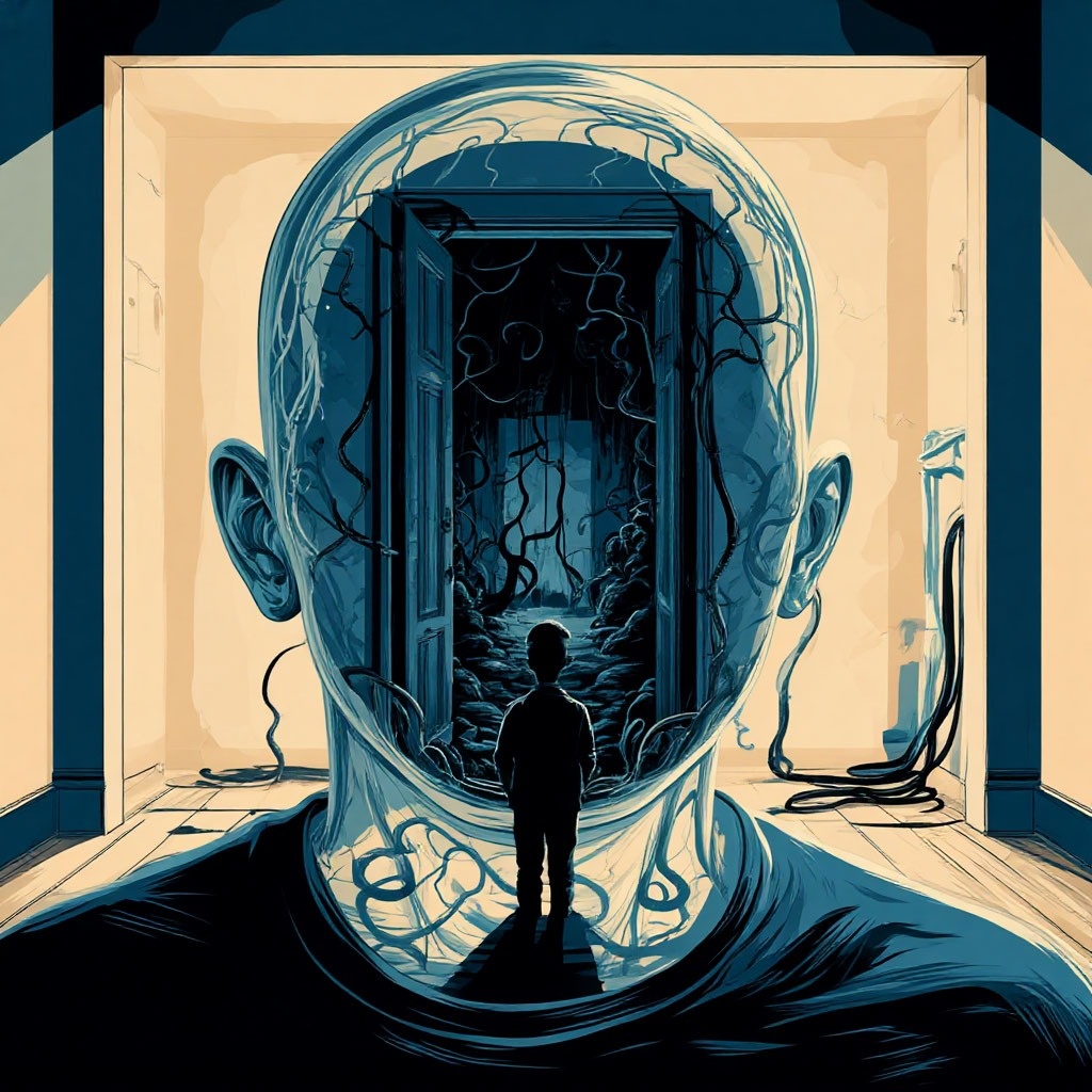 Медитации и практики Смотрения Внутрь Себя подразумевают работу с тем, что скрыто Внутри. А  внутри помимо страхов детства можно найти болото стыда, вины, тревог. При правильном подходе это будет похоже на Свет, включенный во тьме. Страх отойдёт. Свет Сознания разгоняет тьму. Не каждый готов встретиться со своей Тенью. 