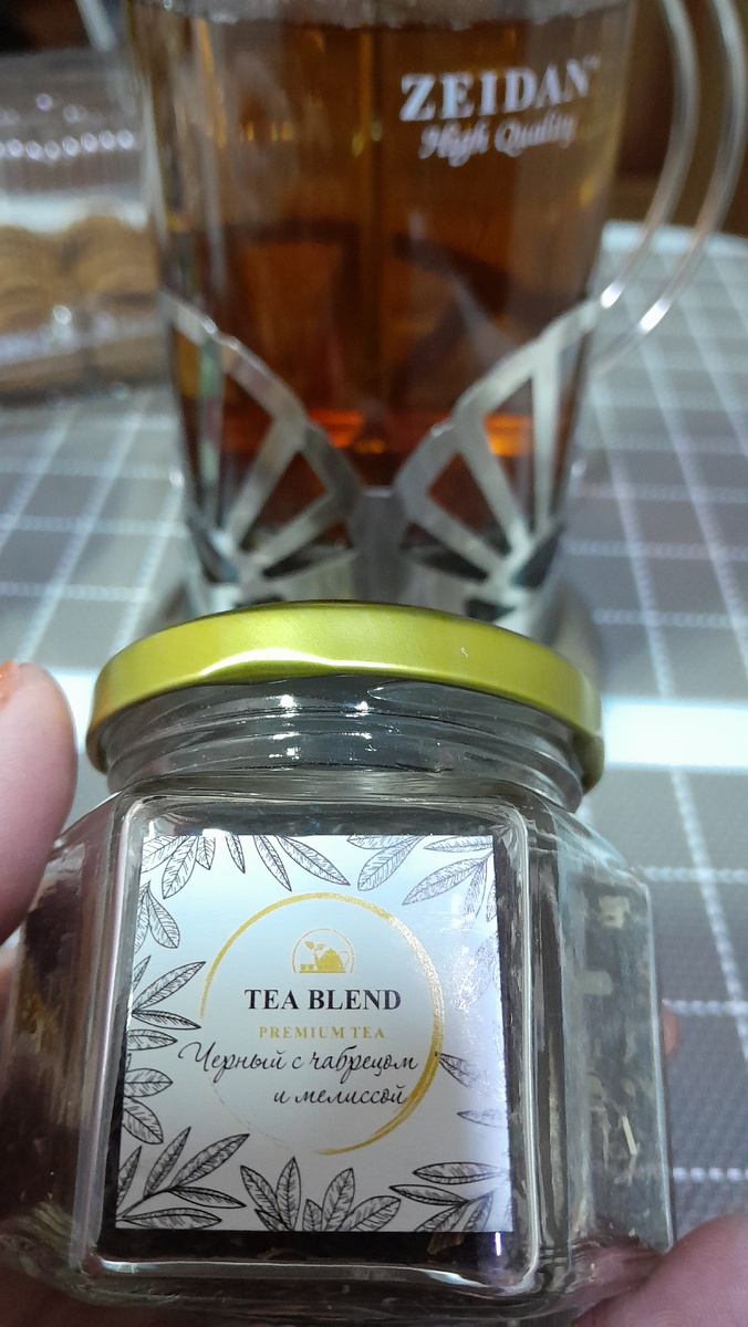 Чай с чабрецом...Люблю!!!