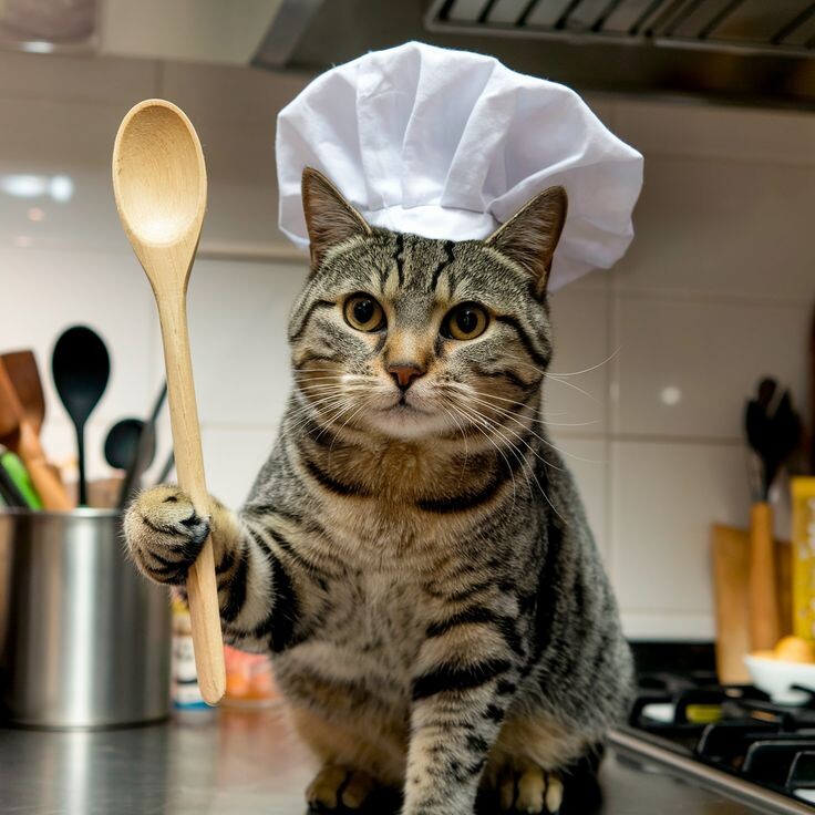 Ну почти что я! Просто у нас дома колпака поварского не оказалось 