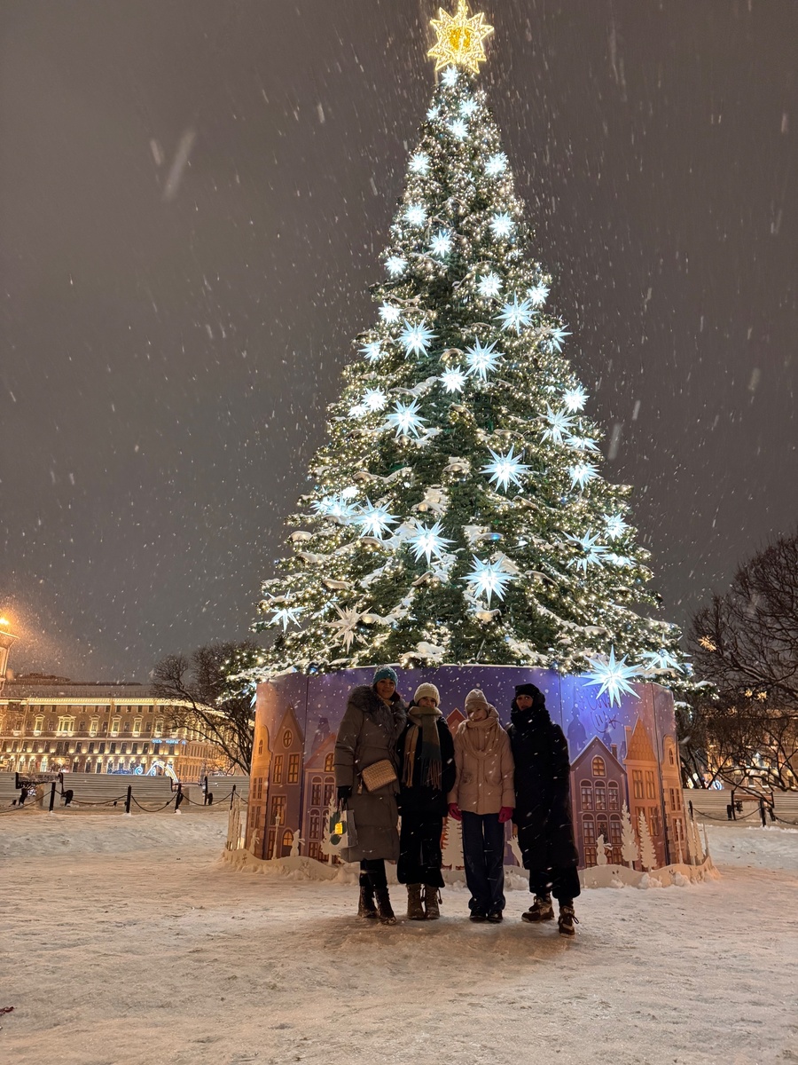 Новогодний Санкт-Петербург